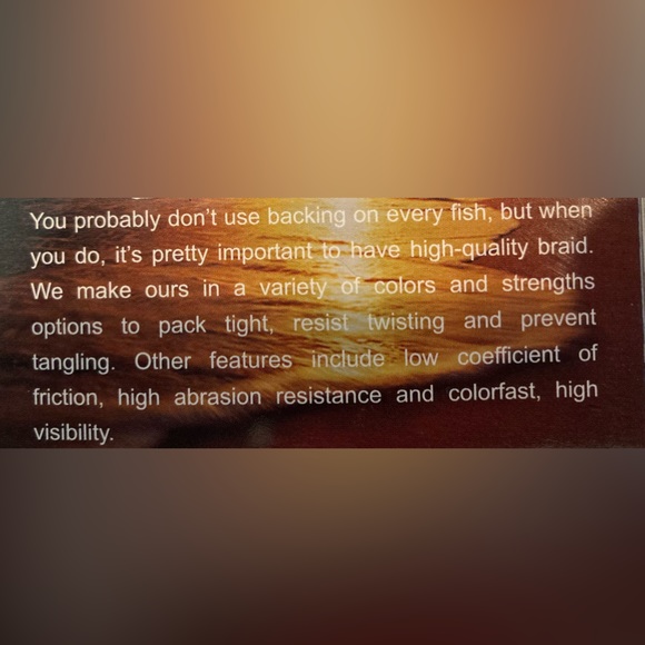 Fly line Backing - Picture 3 of 3